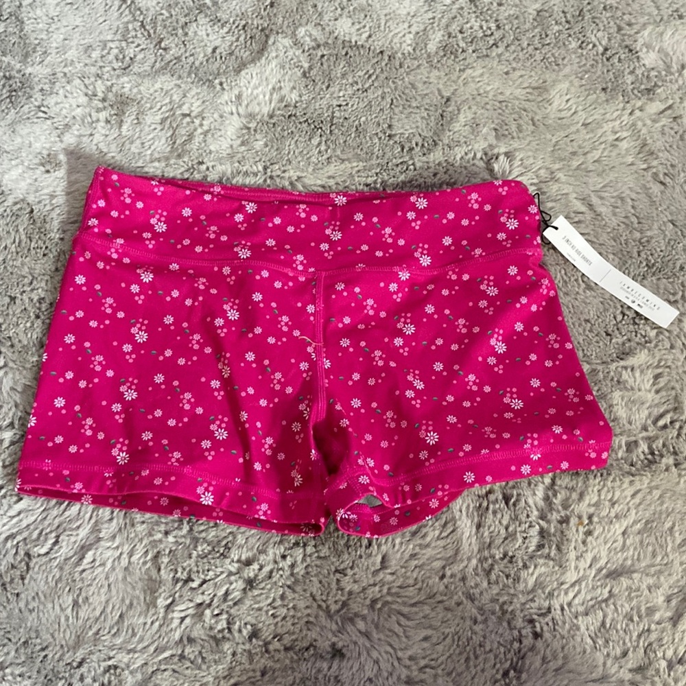Floral bike shorts